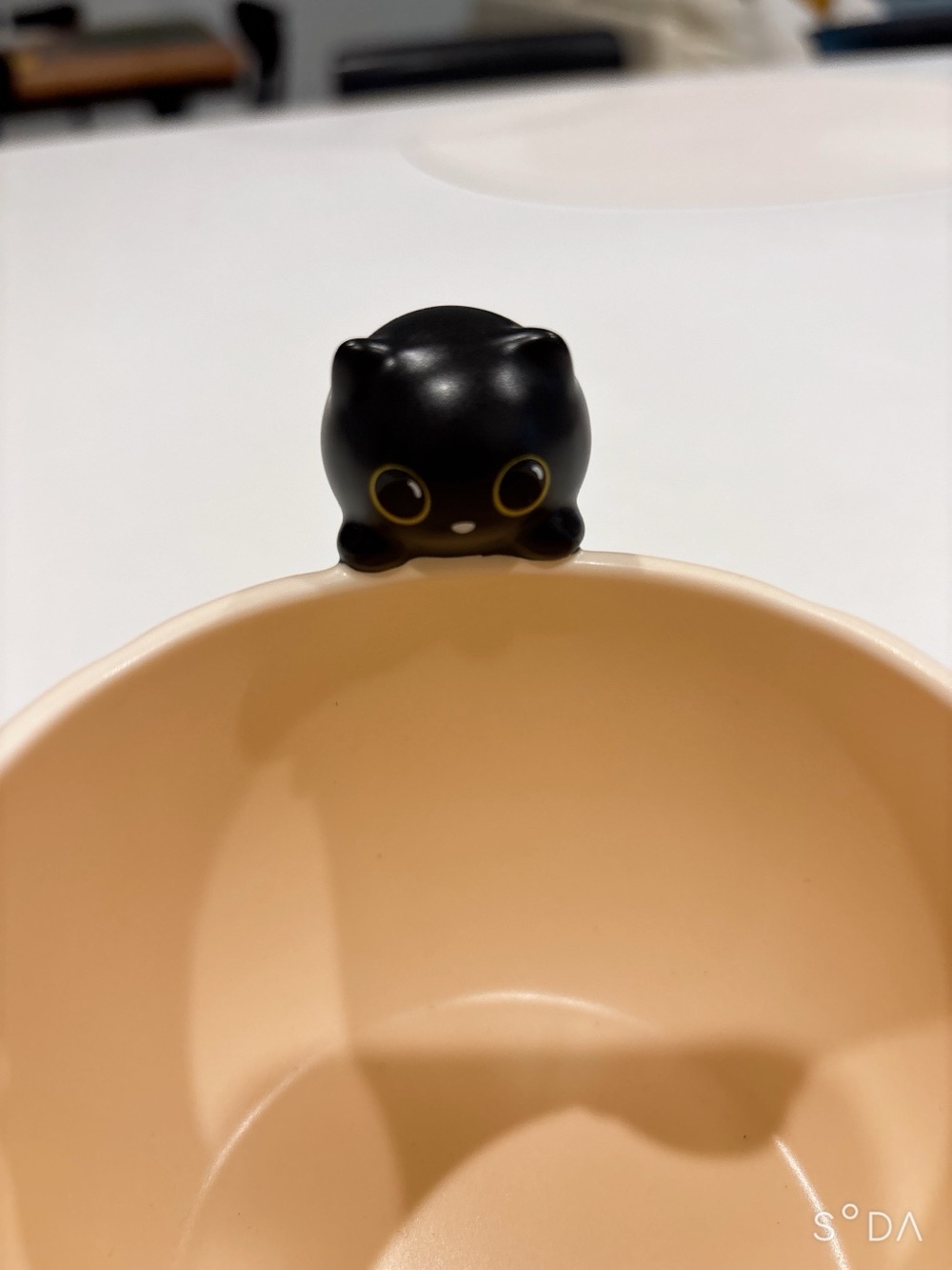 Starbucks Cream Pumpkin Mug with Black Cat Accent - Picture 3 of 3